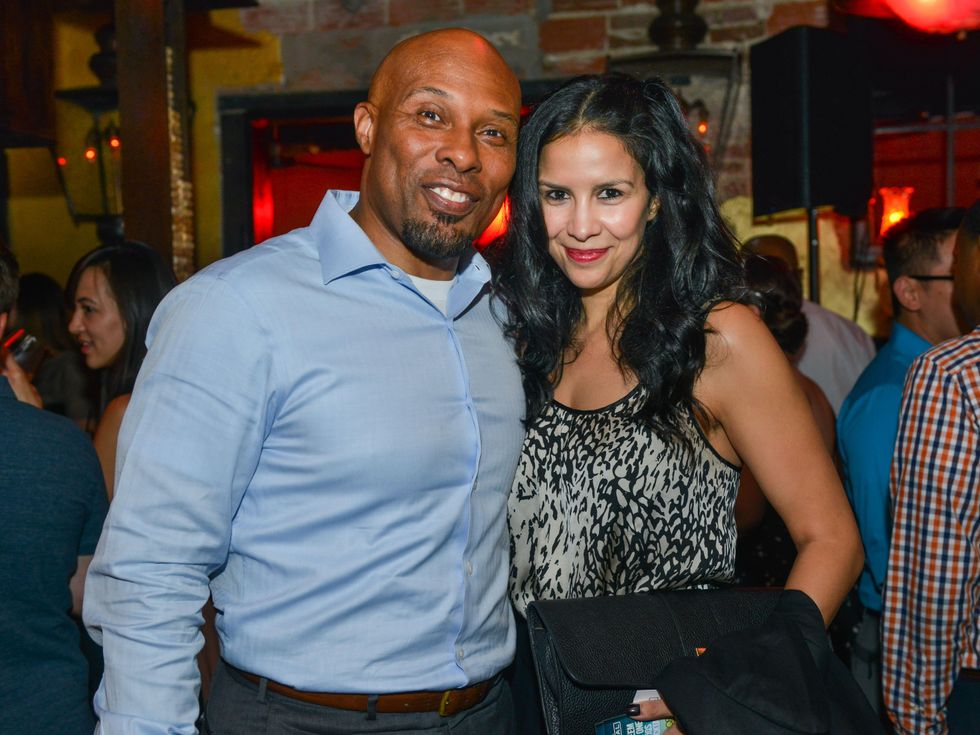 15 Uchenna Agu and Erica Renee Garza at the CultureMap Social at Boheme September 2014