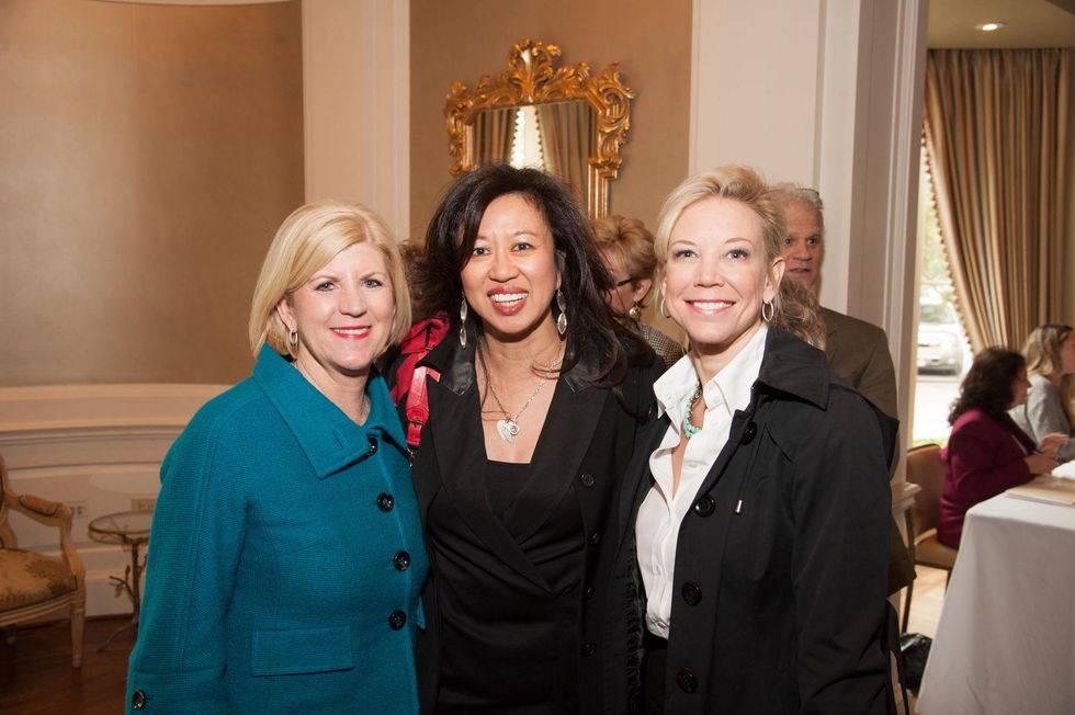 150 Joan Dunlap, from left, Carole Beck and Laurie Pearson at Family Services 110th anniversary