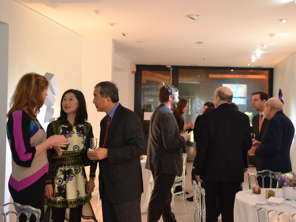 154 Houston Ballet patrons in Paris November 2013 crowd, venue