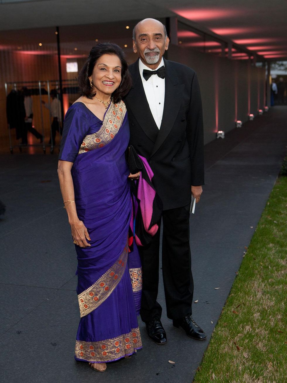 155 Monjula and Ravi Chidambaram at Tiger Ball March 2014