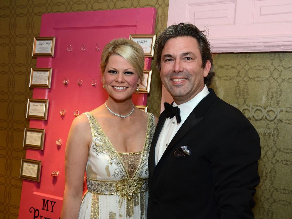 157 Cortney Cole Hall and Jared Lang at the Pink Door Gala November 2013