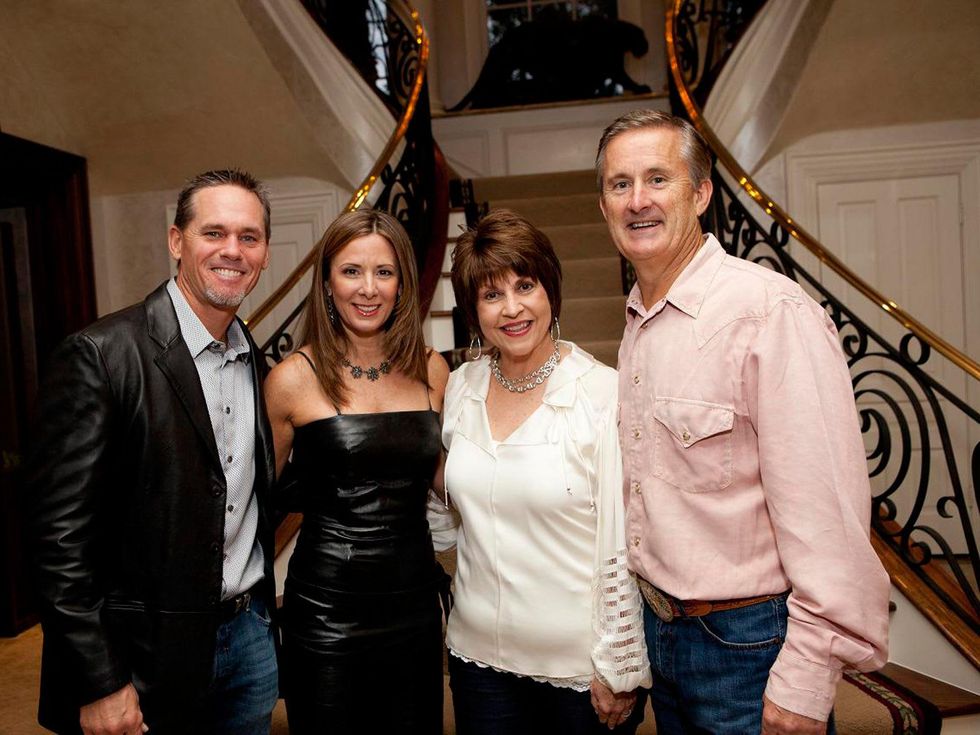 157 Craig and Patty Biggio, from left, and Mary and Tony Gracely at Texas Children's event November 2013