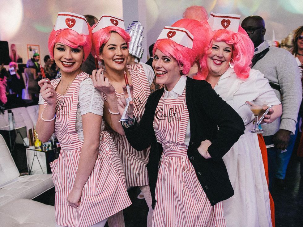 16 at the Hair Ball January 2014