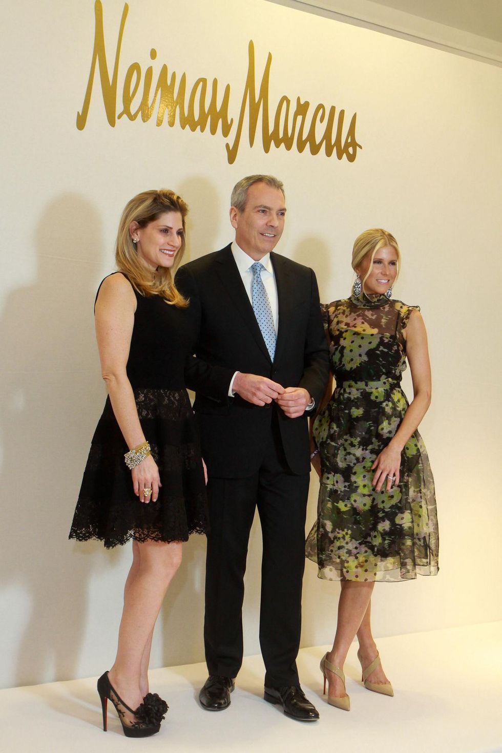 16 Bob Devlin with Best Dressed luncheon chairs Greggory Burke, left, and Allie Fields at Best Dressed January 2014