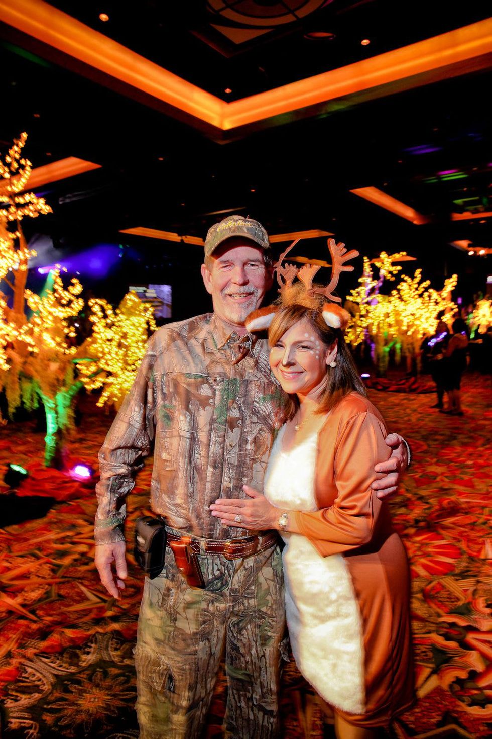 16 David Derr and Mary Theresa Bergeron at the Ronald McDonald House Houston Boo Ball October 2014