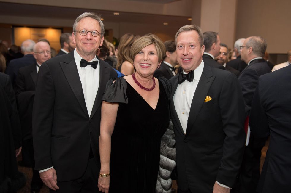 16 Jerry G. Fischer, from left, Robin Angly and John G. Turner at the HGO Concert of Arias February 2015
