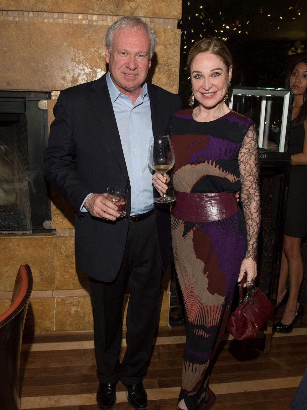 16 John Thrah and Becca Cason Thrash at the Hublot dinner party at Tony's October 2013