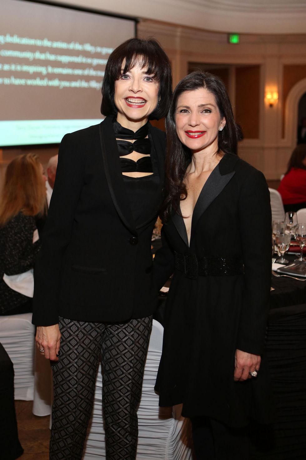 16 Josie de Guzman, left, and Cynthia Petrello Alley Theatre Celebrates Gregory Boyd's 25th Anniversary as Artistic Director February 2015