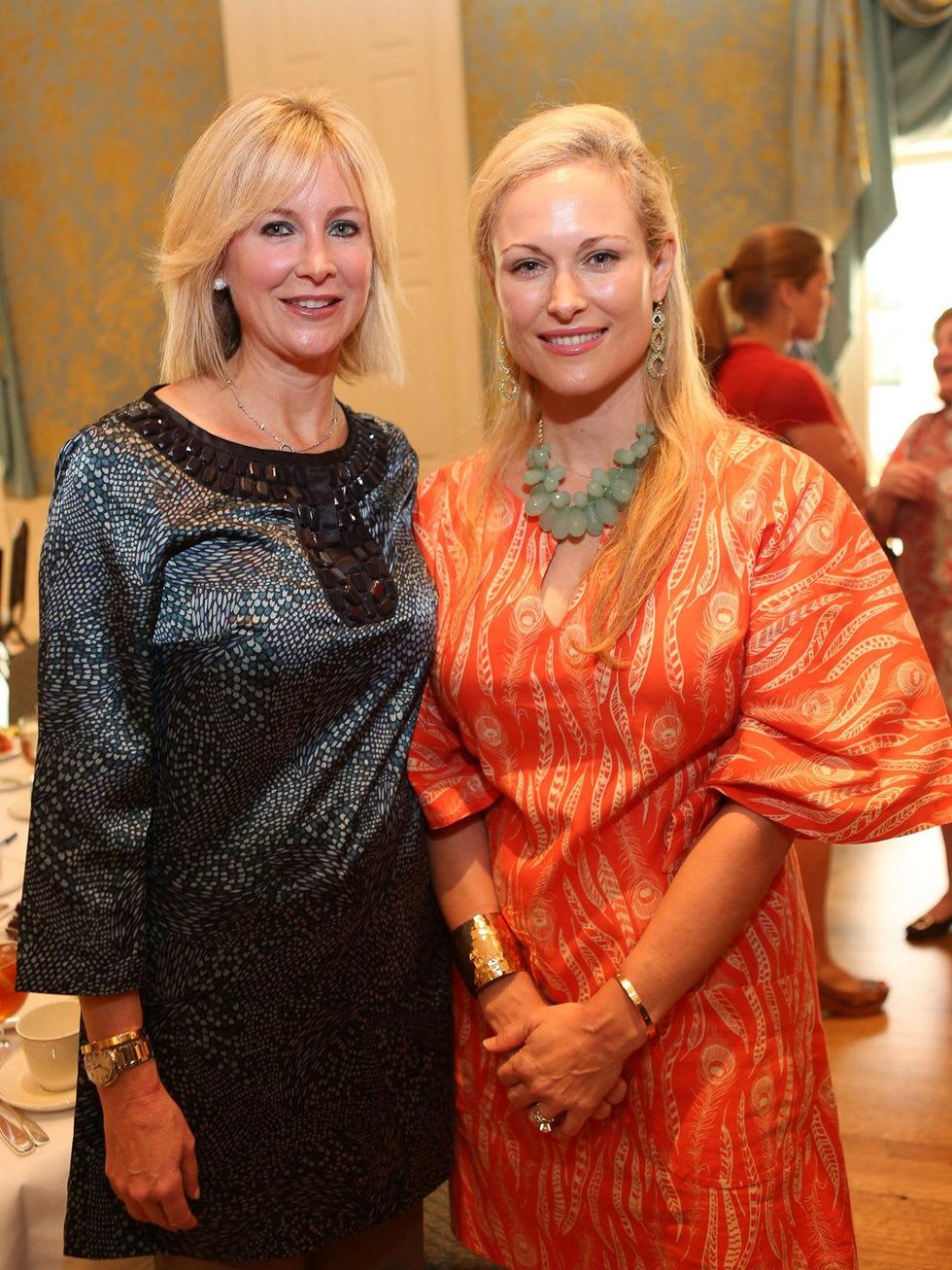 16 Kelly Murphy, left, and Lisa Bandy at the Citizen Schools luncheon