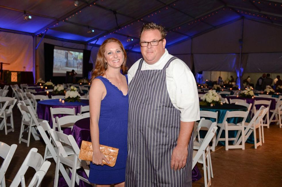 16 Lindsey Brown and Chris Shepherd at the Houston Zoo Ambassadors Gala February 2015
