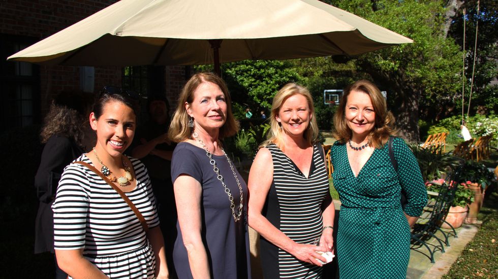 16 Martha Parker, from left, Deborah Cannon, Kat Gallagher and Suzanne Nimocks at Cheetah Conservation and The Houston Zoo Event March 2015