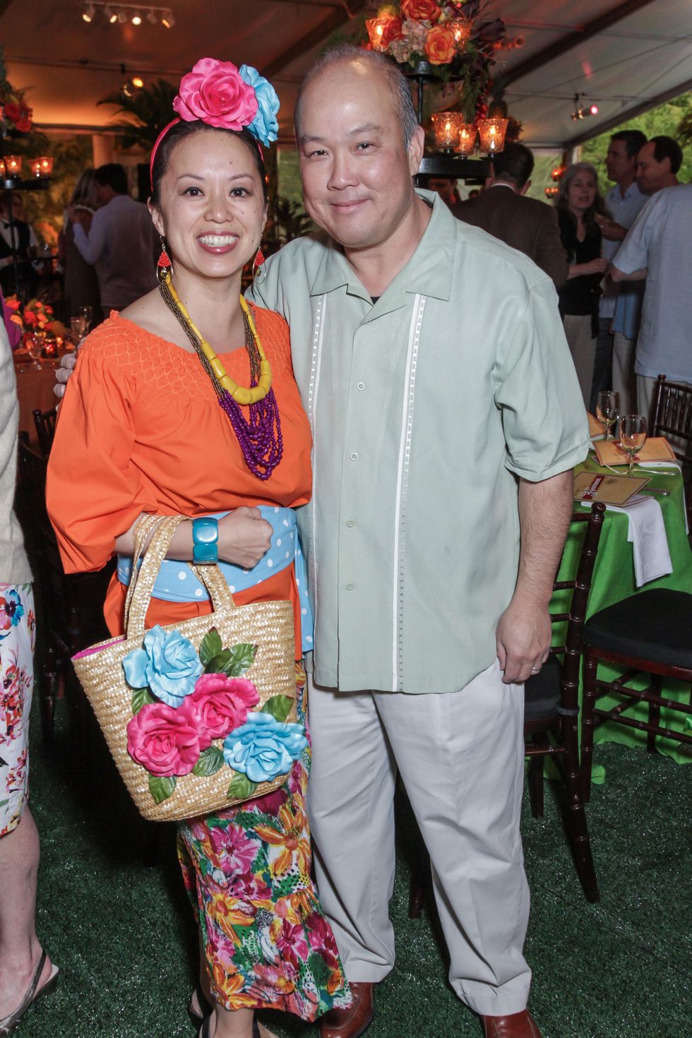 16 Michelle and Glenn Woo at Trees of Houston Root Ball March 2015