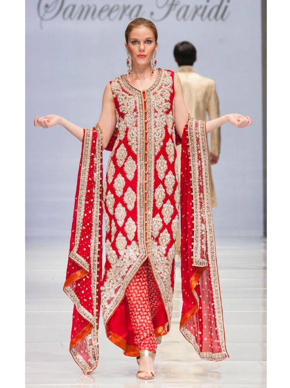 16 Model on the runway at the Sameera Faridi Grand Opening February 2015