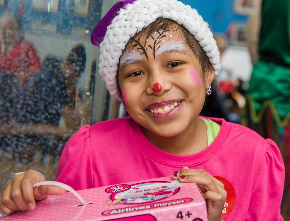 16 Santa at Texas Children's Hospital December 2013