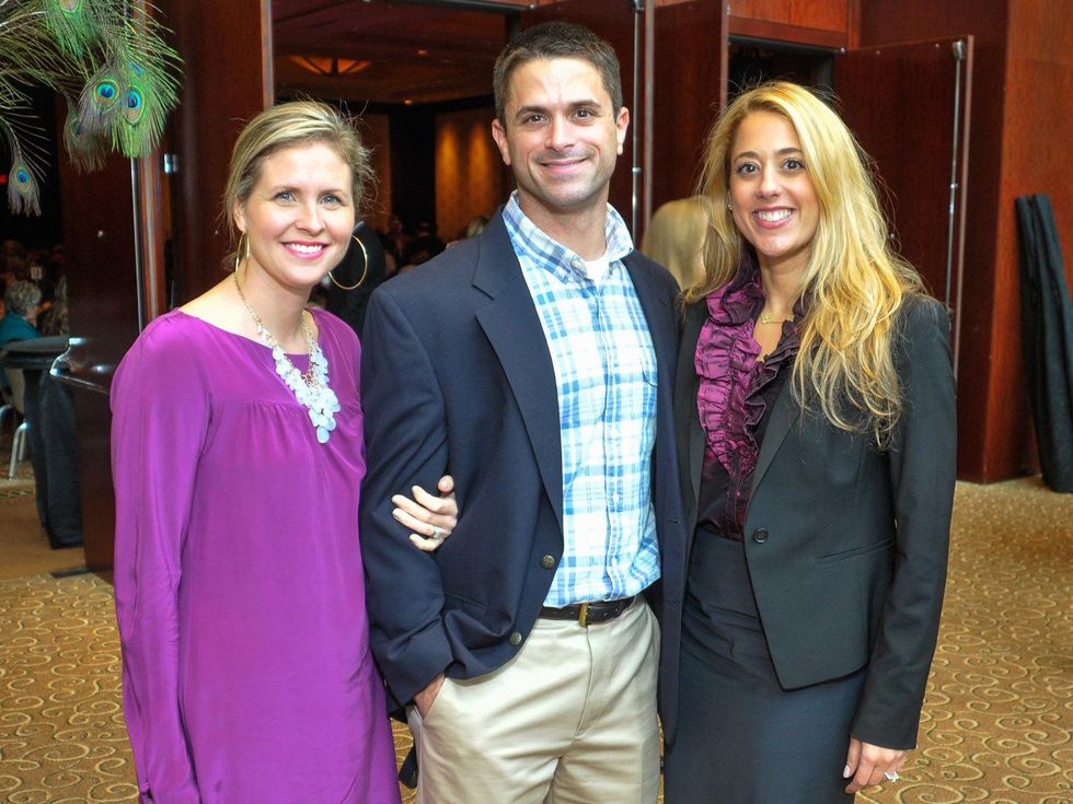 16, Trailblazers luncheon, February 2013, Kelly Hornberger, Joe Hornberger, Kristina Hornberger