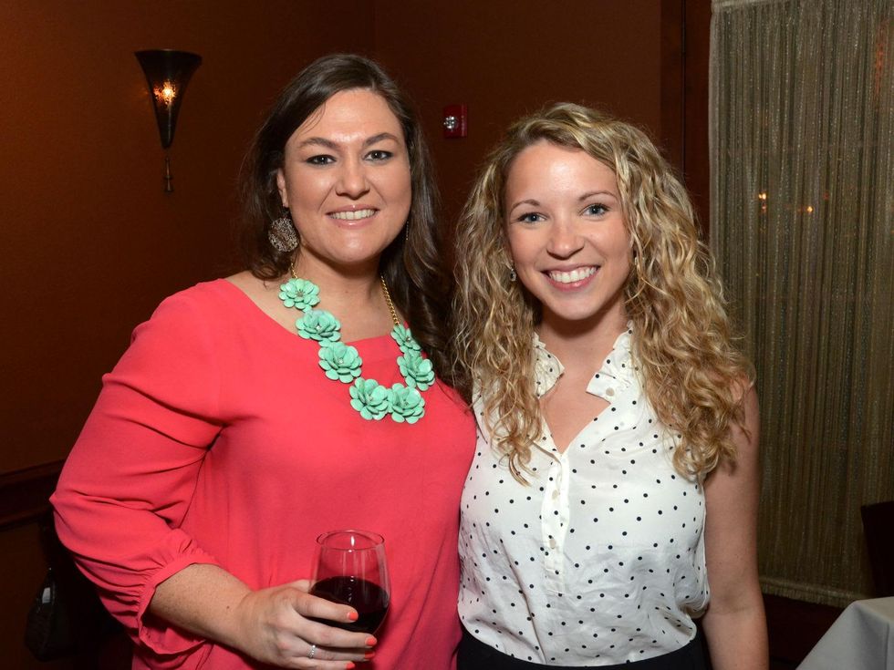 16 Urban Green happy hour August 2013 Holly Ashe, Kristen McDanald