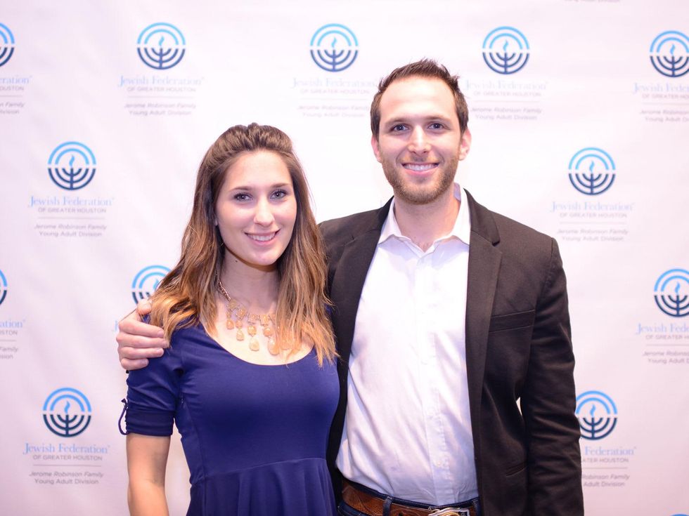 1620 NAME and Aaron Ashton at the Jewish Federation Young Adult Casino Night February 2014