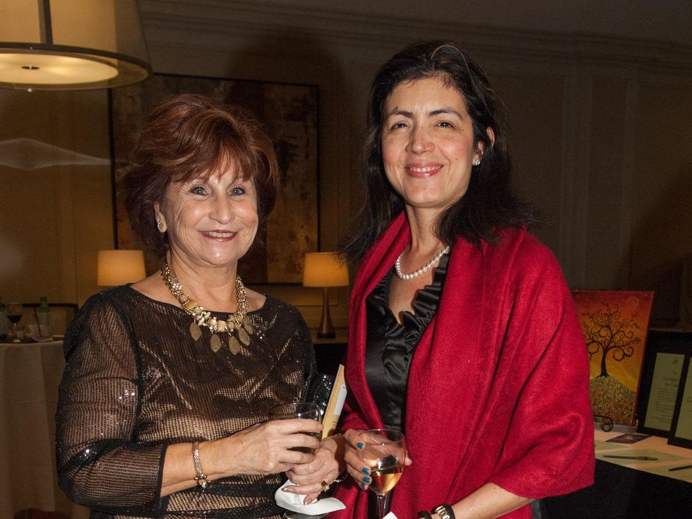 163 Santa Maria Gala May 2013 Anna Marie Hildago and Norma Hildago