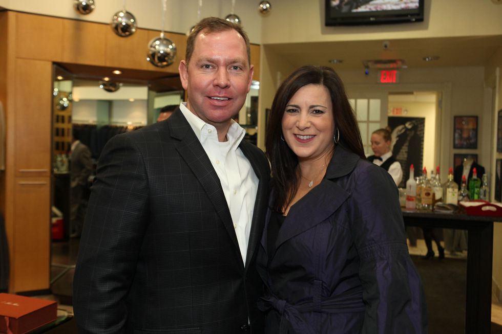 1661 Richard and Shannon Kroger at the Festari for Men Christmas Party December 2013