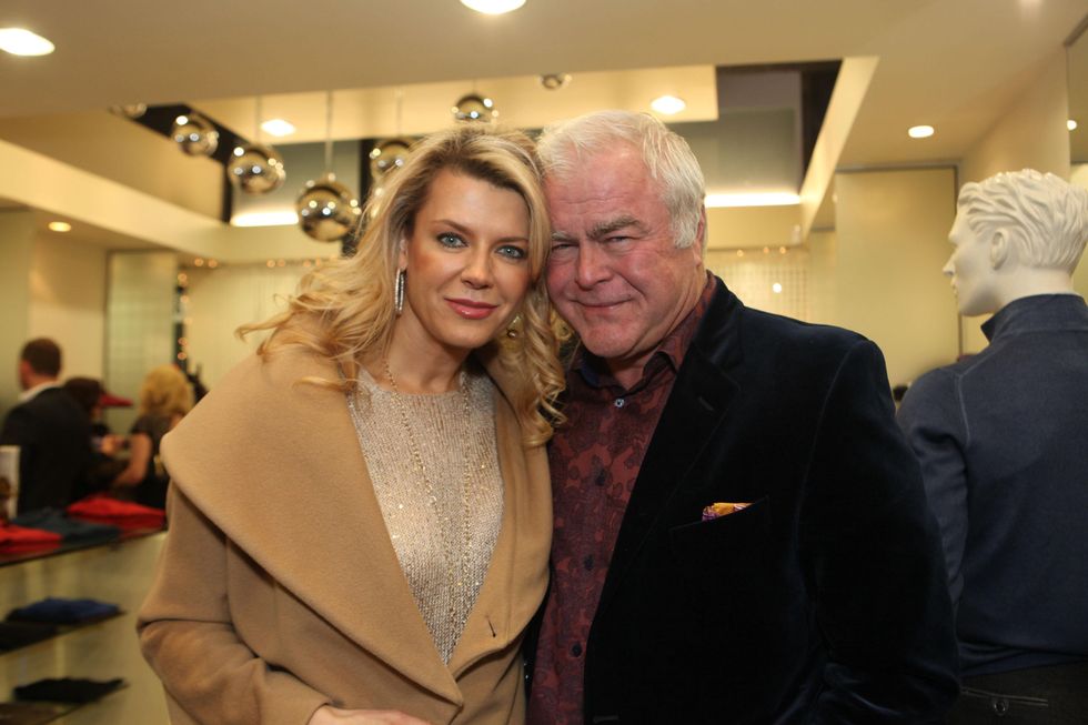 1678 Tatiana and Bob Green at the Festari for Men Christmas Party December 2013