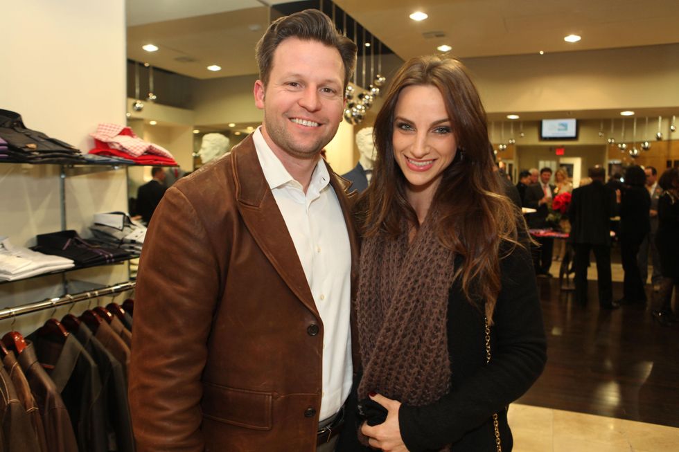 1684 John and Marie Golden at the Festari for Men Christmas Party December 2013