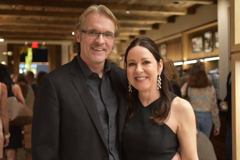 17 1788 Neal MCoy and Taylor Byrne Dodge at the Lucchese Grand Opening February 2015