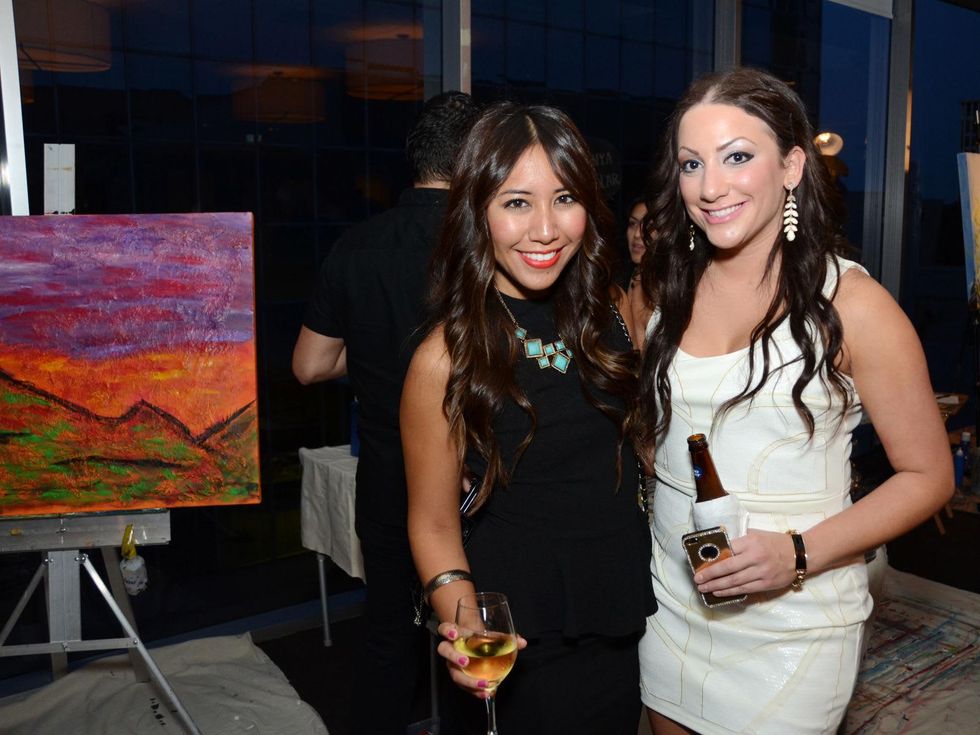 17 ARTcetera event at Houston City Club August 2013 Christi Minh, Amber Gearing