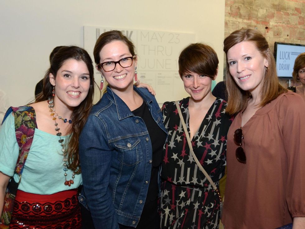 17 Diverseworks Luck of the Draw May 2013 Regina Romano, Nicole Romano, Erin Murphy, Carey Kirkpatrick