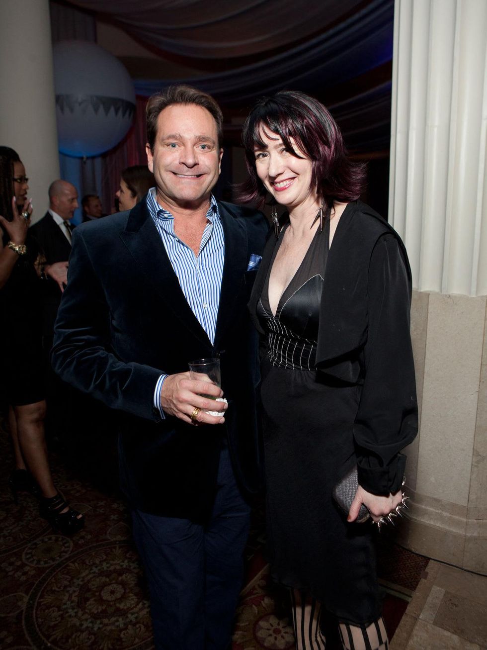 17 Don Mafrige Jr. and Rebekah Johnson at the Night Circus party January 2014