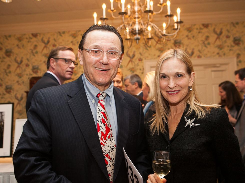 17 Ed Osowski and Kathryn Urbanek at the Houston Center for Photography Print Auction February 2014