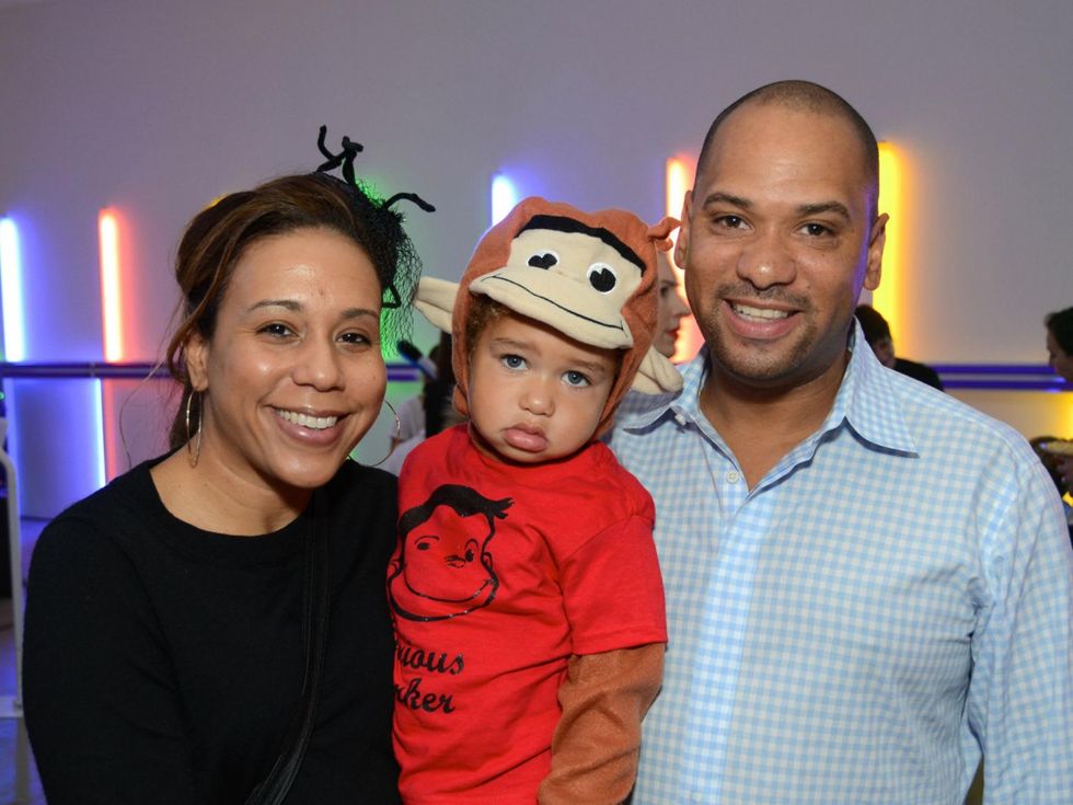 17 Heidi Smith from left, Parker Smith and Marcus Smith at The Menil Collection Halloween party October 2013