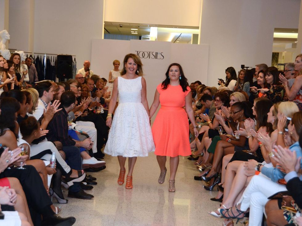 17 Ileana Trevino, left, and Mari Trevino at Fashion Gene at Tootsies May 2014