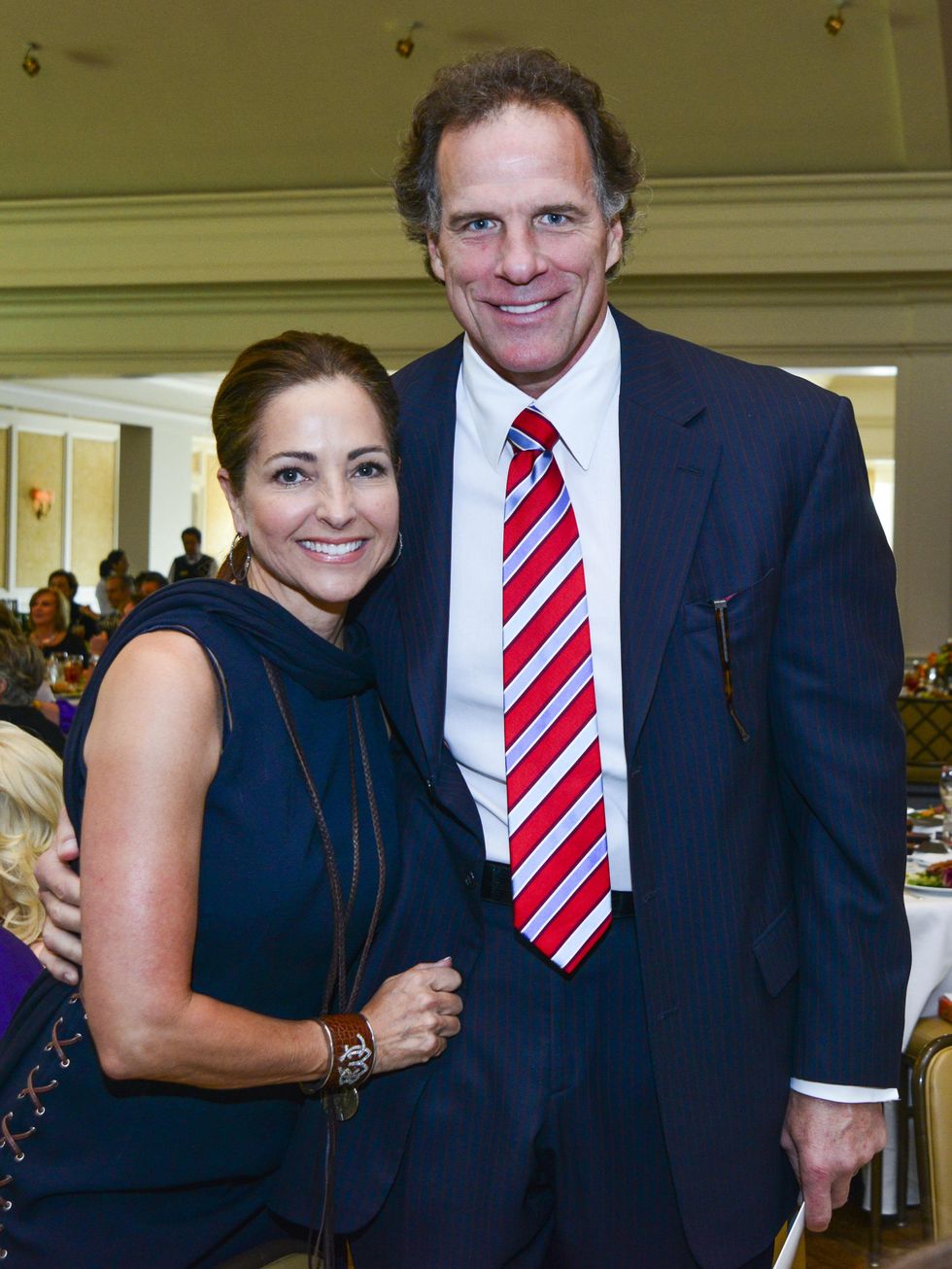 17 Kara and Ray Childress at the Baylor Teen Health Clinic luncheon October 2013