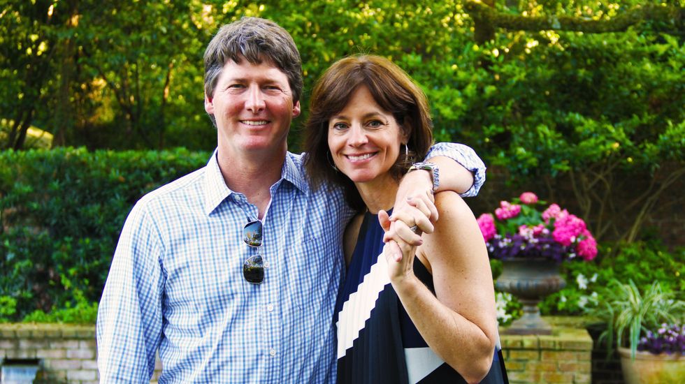 17 Nick and Katie Johnson at Cheetah Conservation and The Houston Zoo Event March 2015