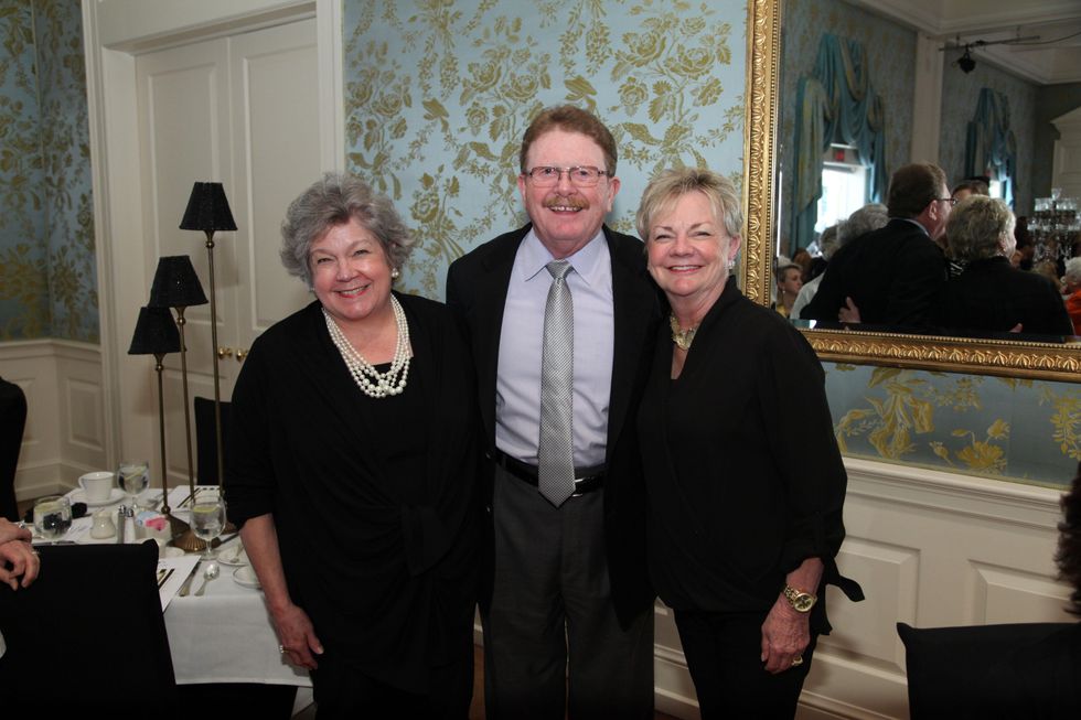 17 Patty Freeman, from left, Malcolm Rowland and Marsha Smith at the Junior League Fall Luncheon September 2014