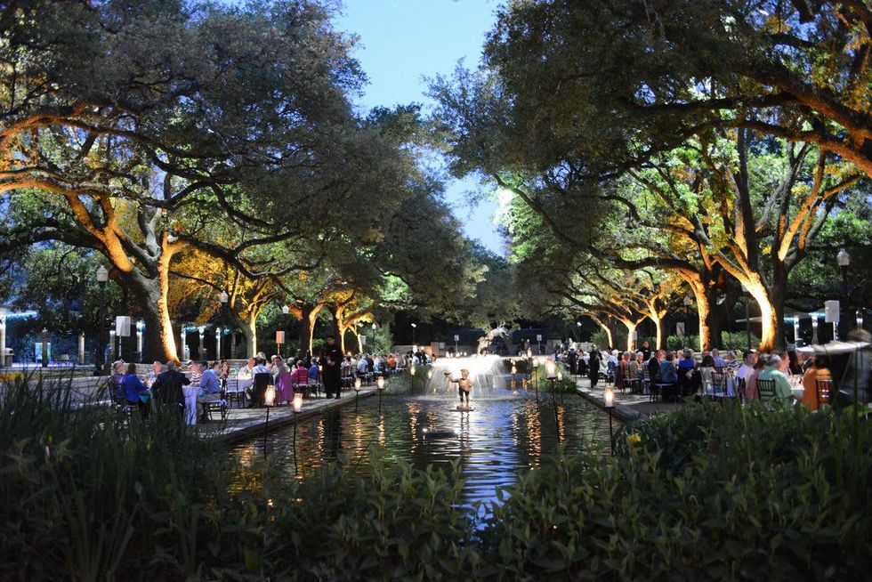 178 Houston Zoo\u2019s Reflection Pool at the Houston Zoo Asante Society dinner April 2014