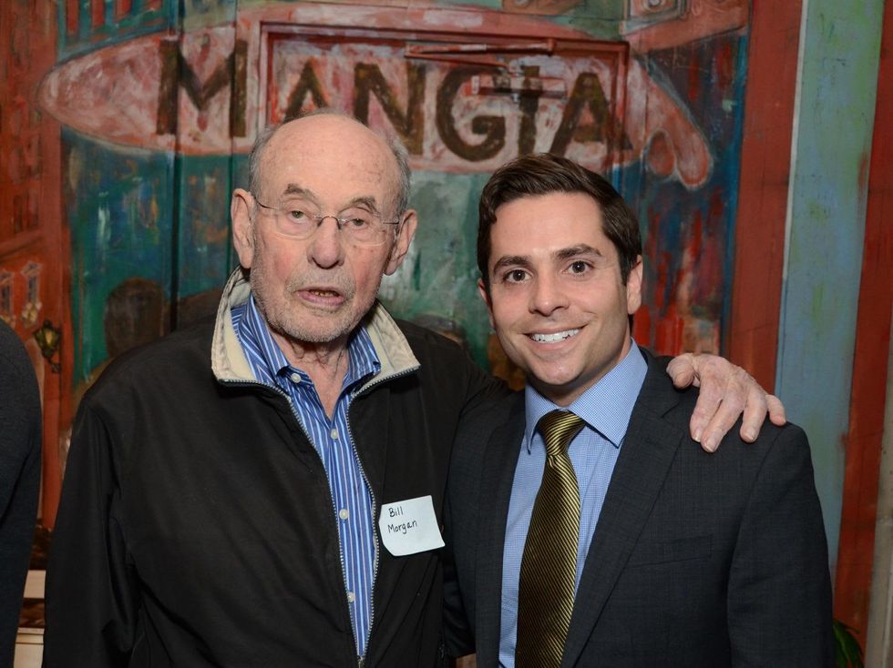 18 Bill Morgan, left, and Marc Eichenbaum at the Holocaust Museum Houston's Next Generation Young Professionals kickoff party November 2013