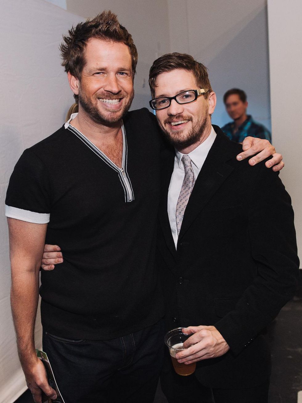 18 Houston Design Fair kick-off party April 2013 Jeff Shell, Mark Pondes