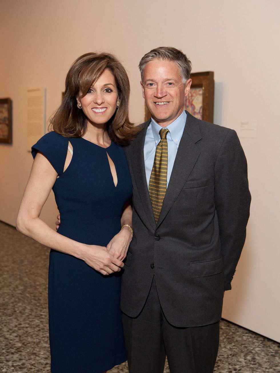 18 Janet and Le Melcher at the MFAH Georges Braque opening reception February 2014