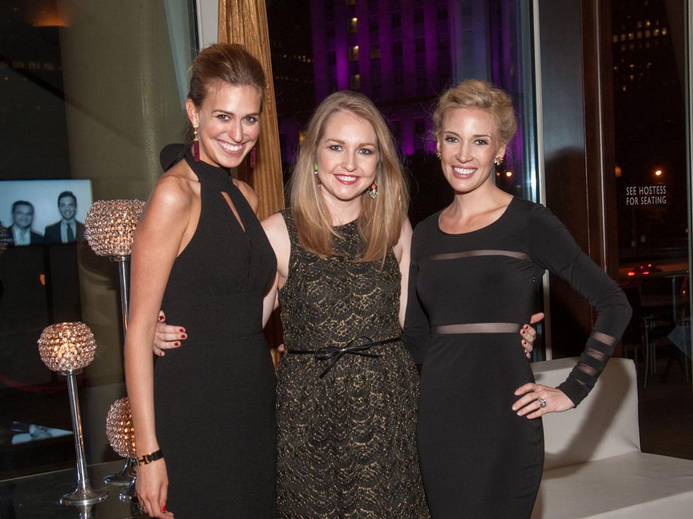 18 Lauren Baughman, from left, Ali Gray and Elizabeth Suffield at Heart Ball February 2014