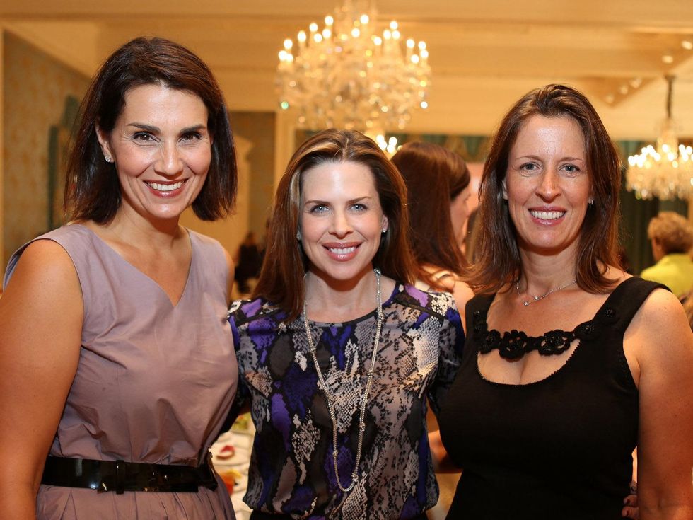 18 Margaret Young, from left, Erin Heath and Sarah Sampson at the Citizen Schools luncheon
