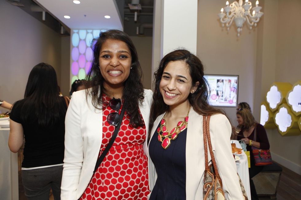 18 Nishi Kothari, left, and Nikki Hill at WOW with Kendra Scott October 2014