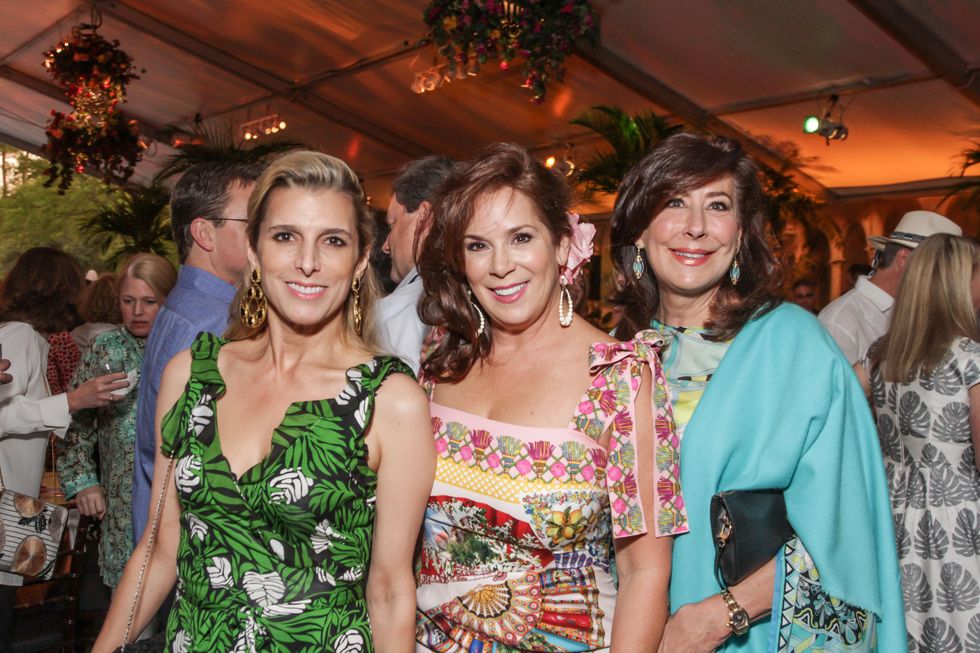 18 Patricia Griffith, from left, Cherie Flores and Vesta Frommer at Trees of Houston Root Ball March 2015