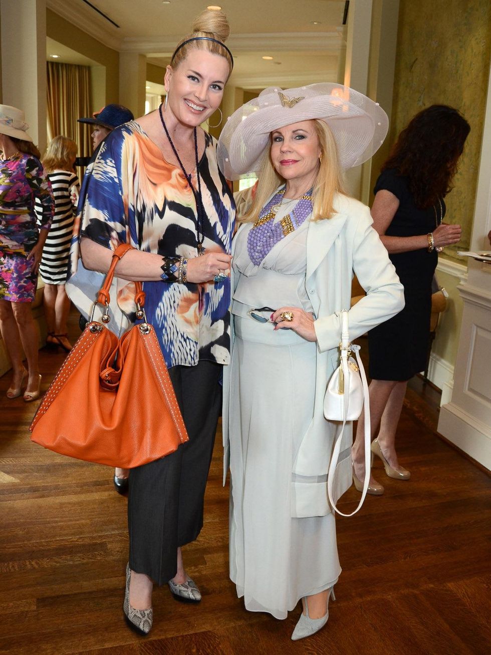 18, River Oaks tennis luncheon, April 2013 Kimberly DeLape, Carolyn Farb