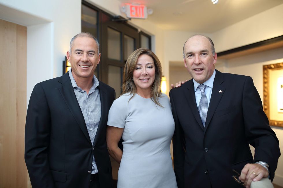 18 Roberto and Claudia Contreras, from left, with Ignacio Torras at the BCN dinner for Texas Children's Hospital September 2014