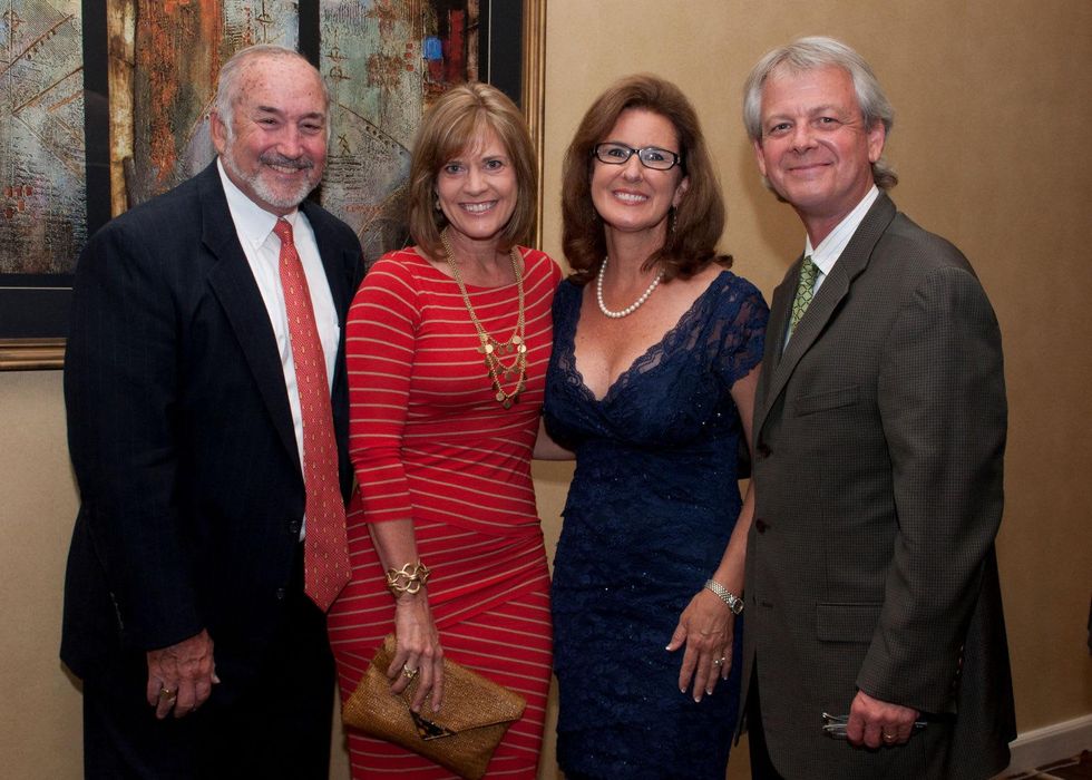 18 Wright and Nancy Moody, from left, with Kris and J. Carter Breed at the Spring Branch Education Foundation Gala October 2014