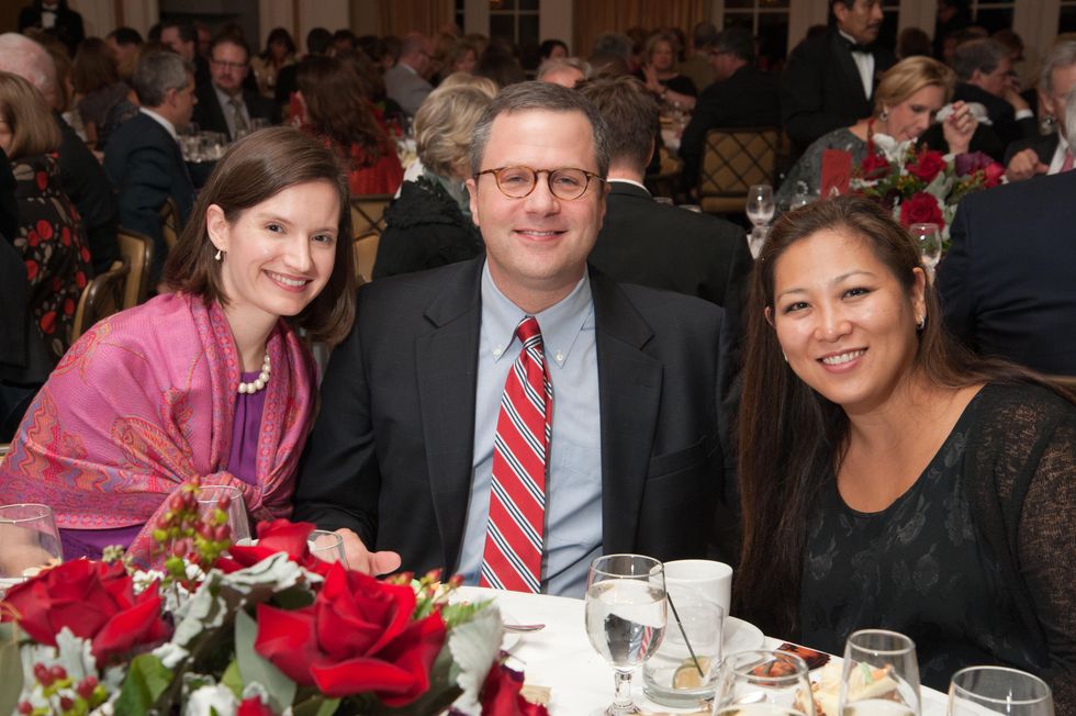 180 Connie and Tony Pfeiffer, from left, with Sandy Yamamoto at the River Oaks Chamber Orchestra Gala September 2014