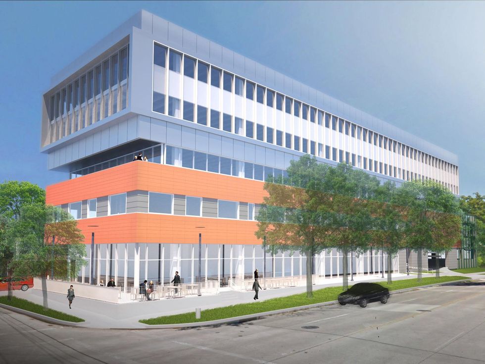 1801 Binz Parc Binz rendering of mixed-use building in Museum District July 2013