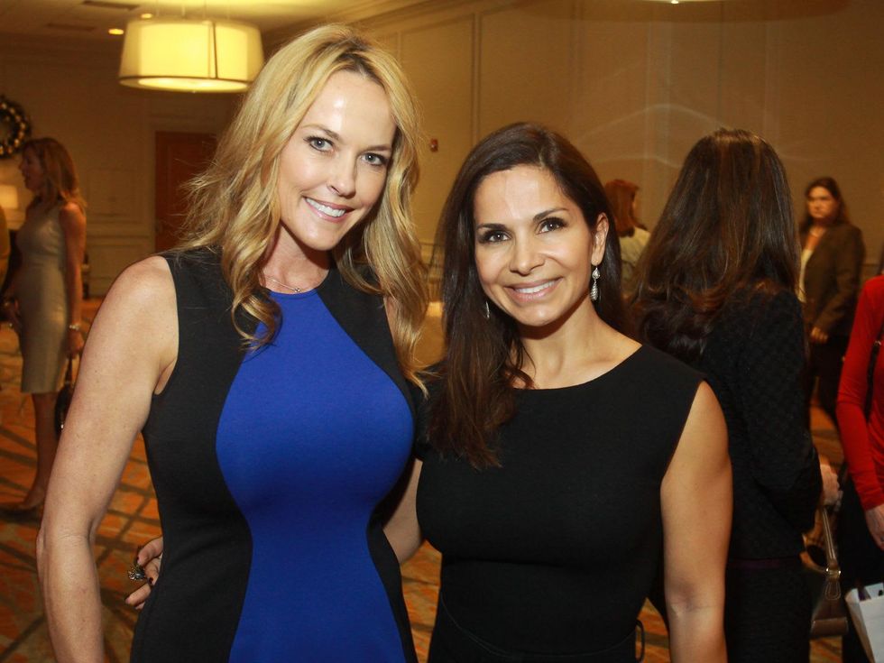 182 Rachelle Willis, left, and Noylan Pulaski at the Child Advocates luncheon December 2013