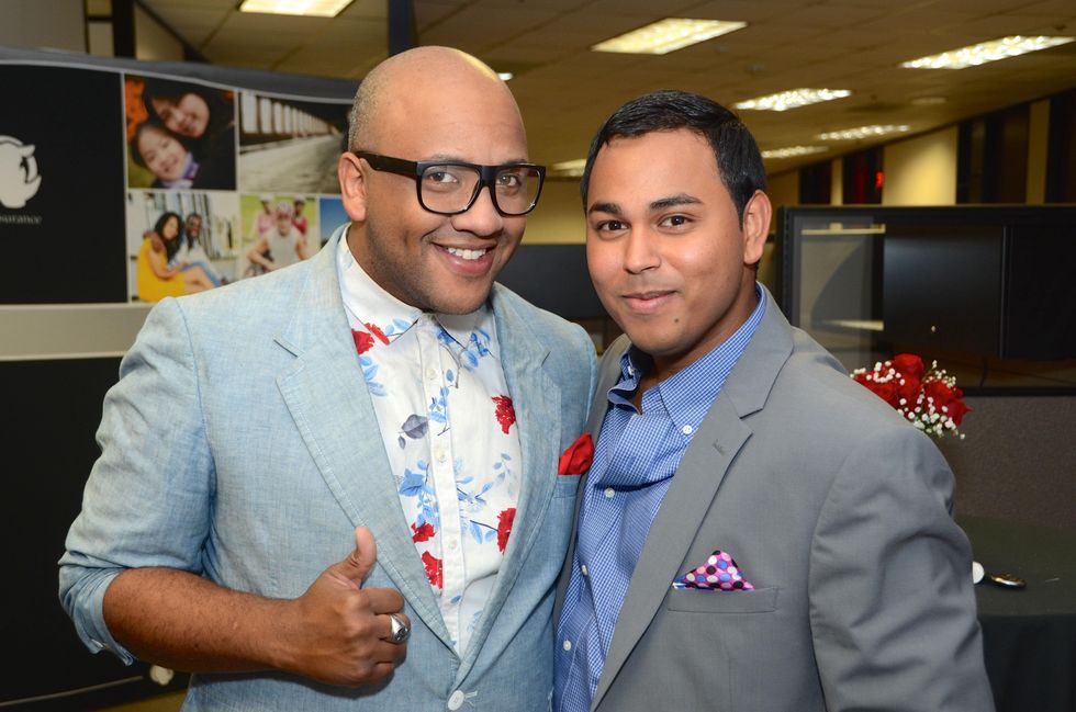 185 Vincent Powell and Clint Sosa at the Red Carpet Soiree November 2014